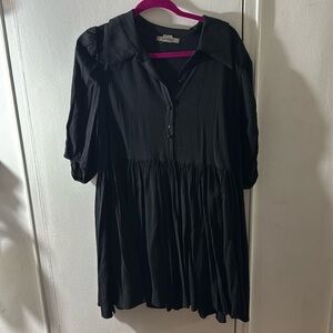Little black dress puff sleeves non iron size 10